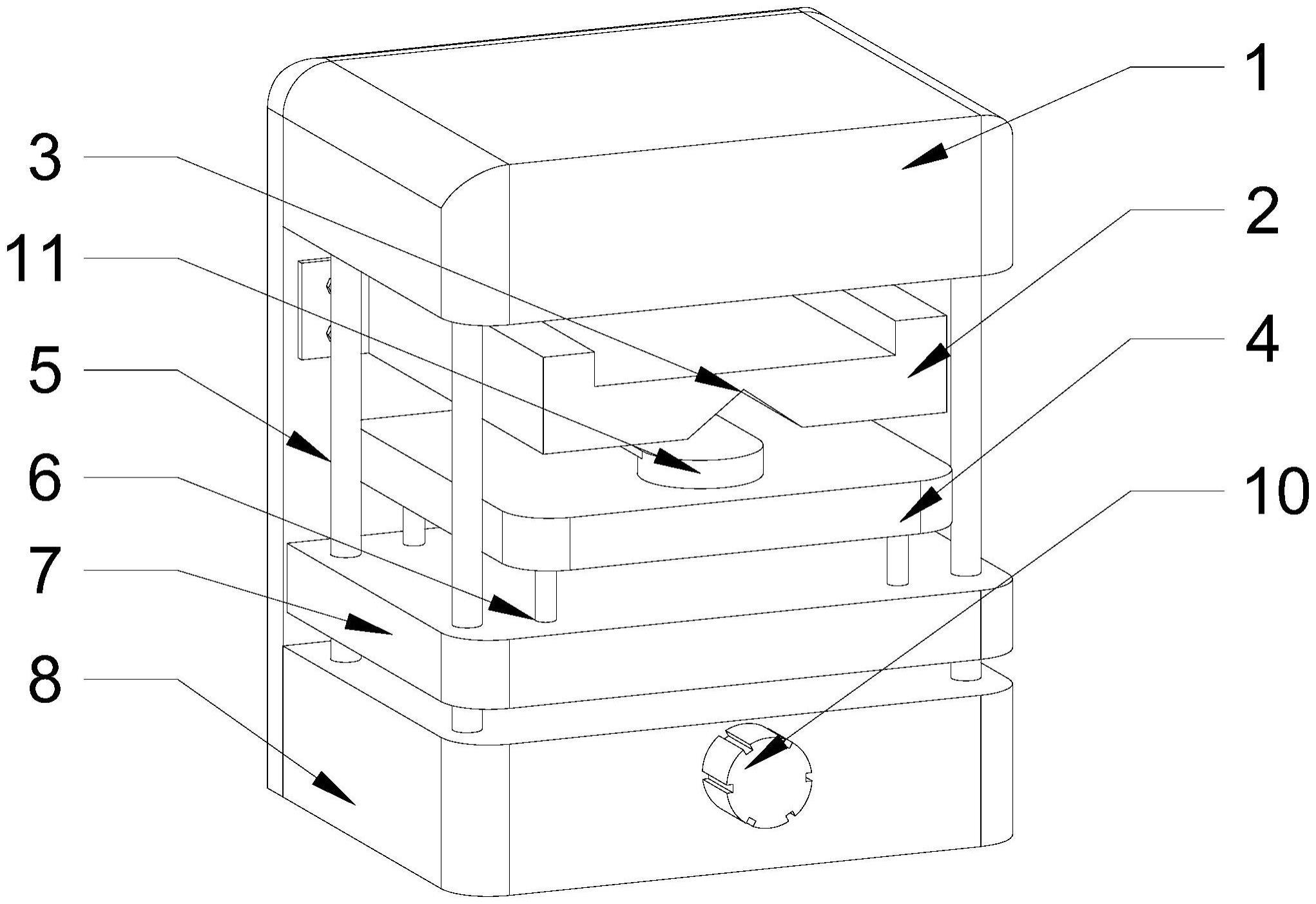 一种柱状传感器的夹取定位装置的制作方法