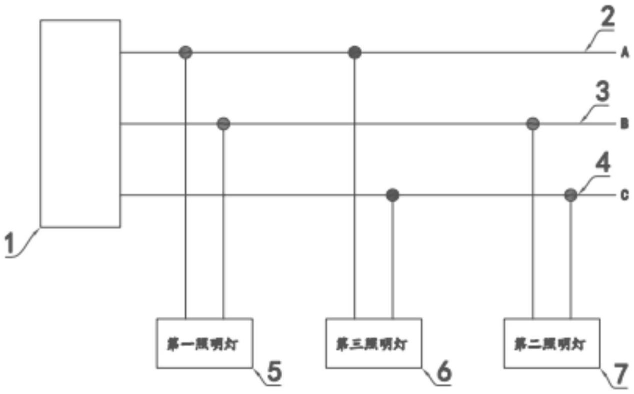 一种用于三相380V的LED灯照明系统的制作方法