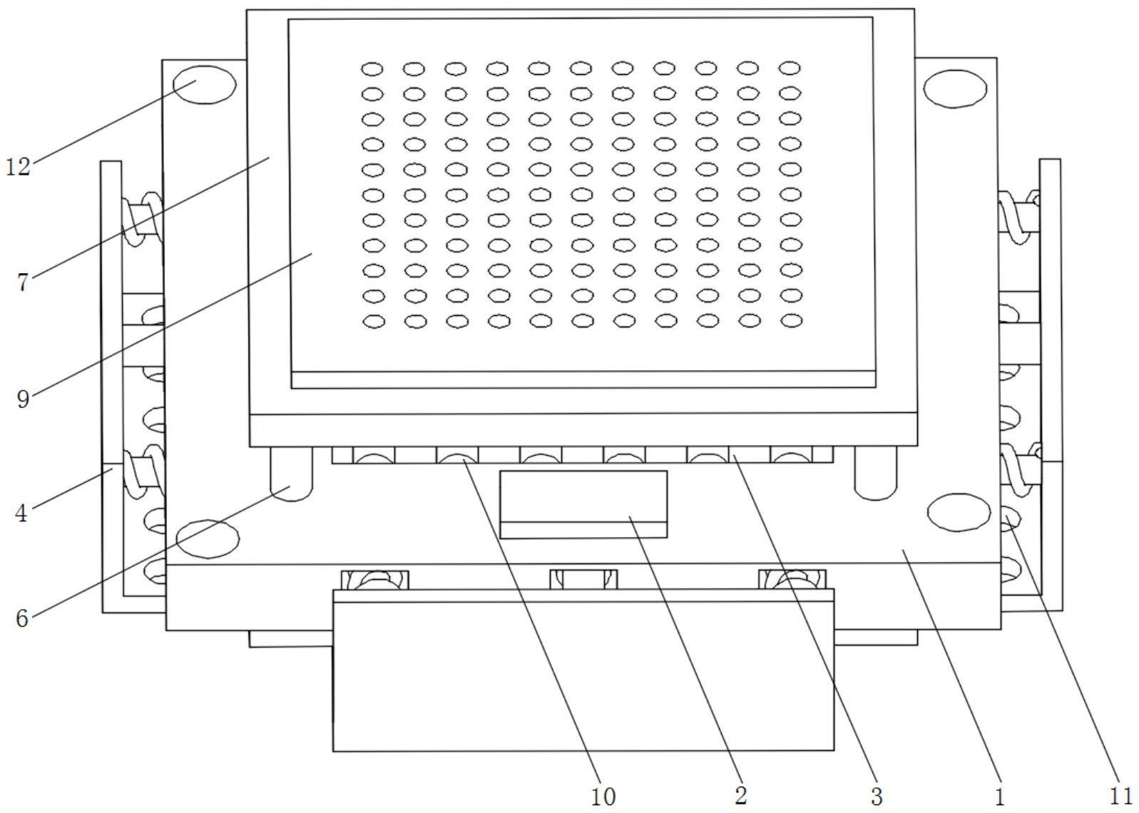 一种光源板散热结构的制作方法