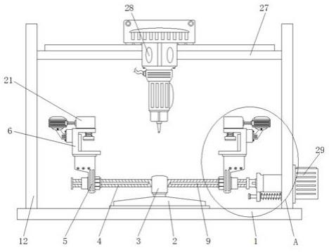 一种母线槽生产用侧板钻孔装置的制作方法