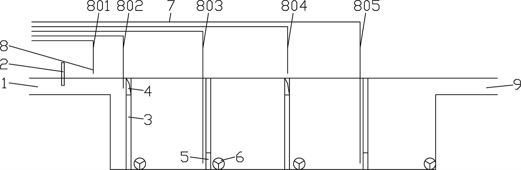 用于磷矿生产废水处理的混凝池的制作方法