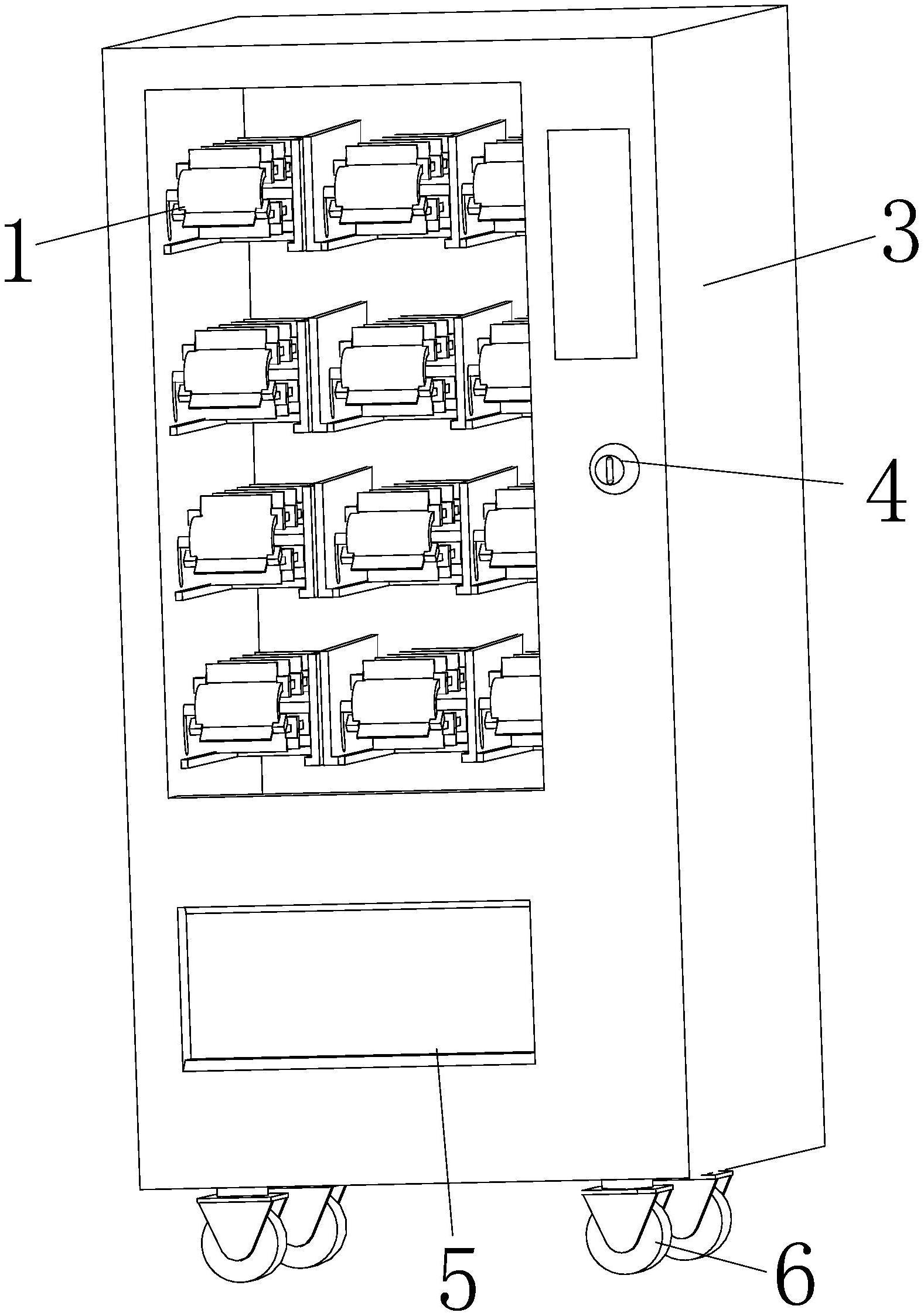 一种用于公交亭的嵌入式自动售卖机的制作方法