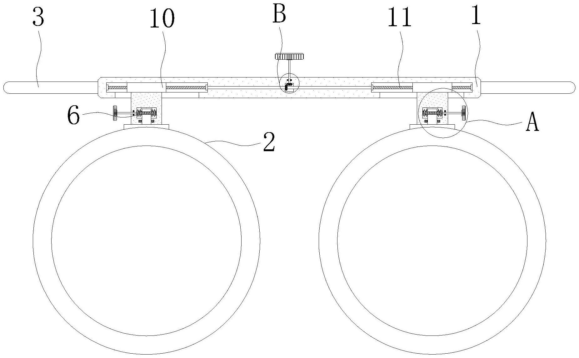 一种具有头戴式镜架结构的放大镜的制作方法