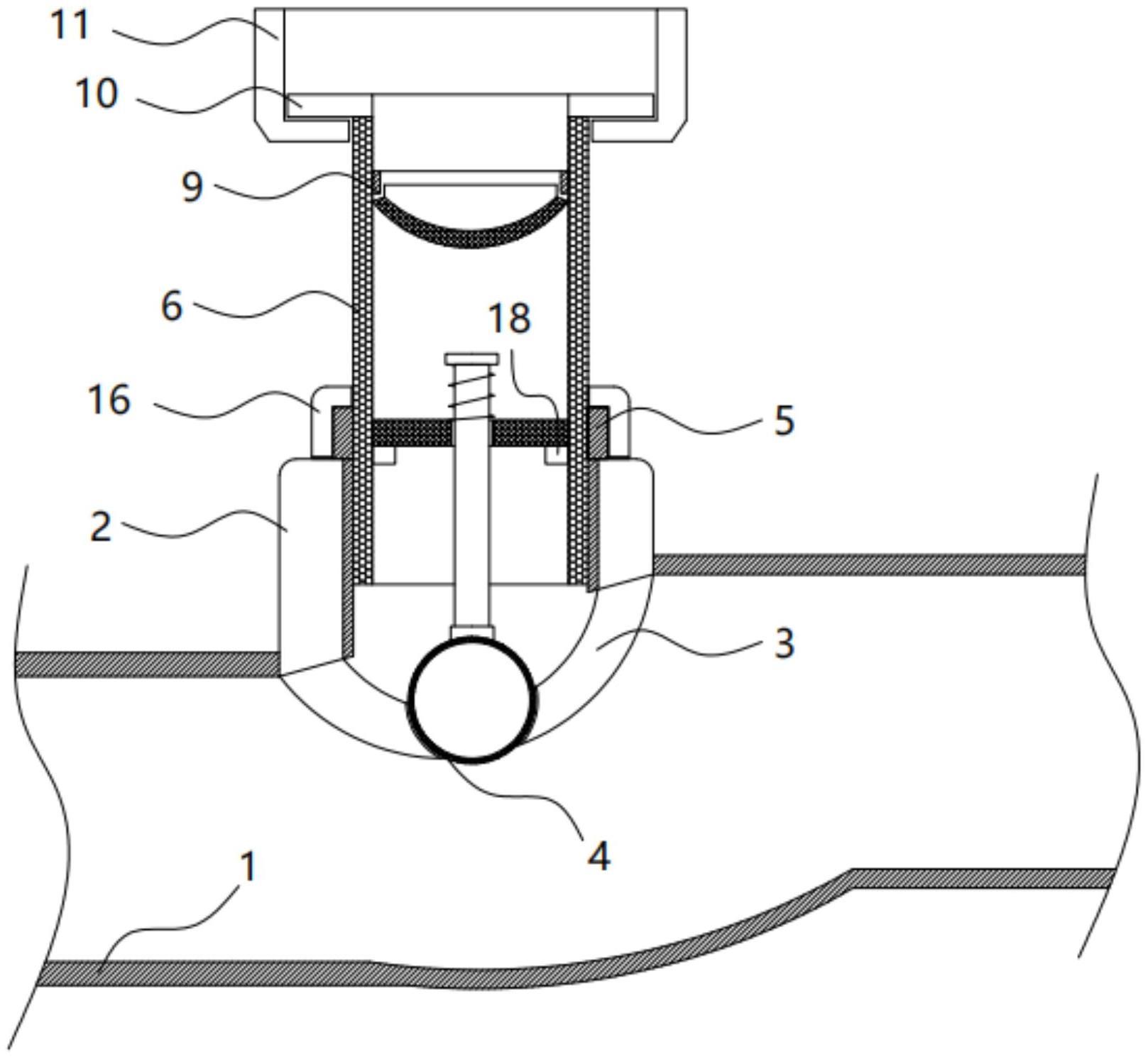 一种抗负压通风管道冷凝水自动排水器的制作方法