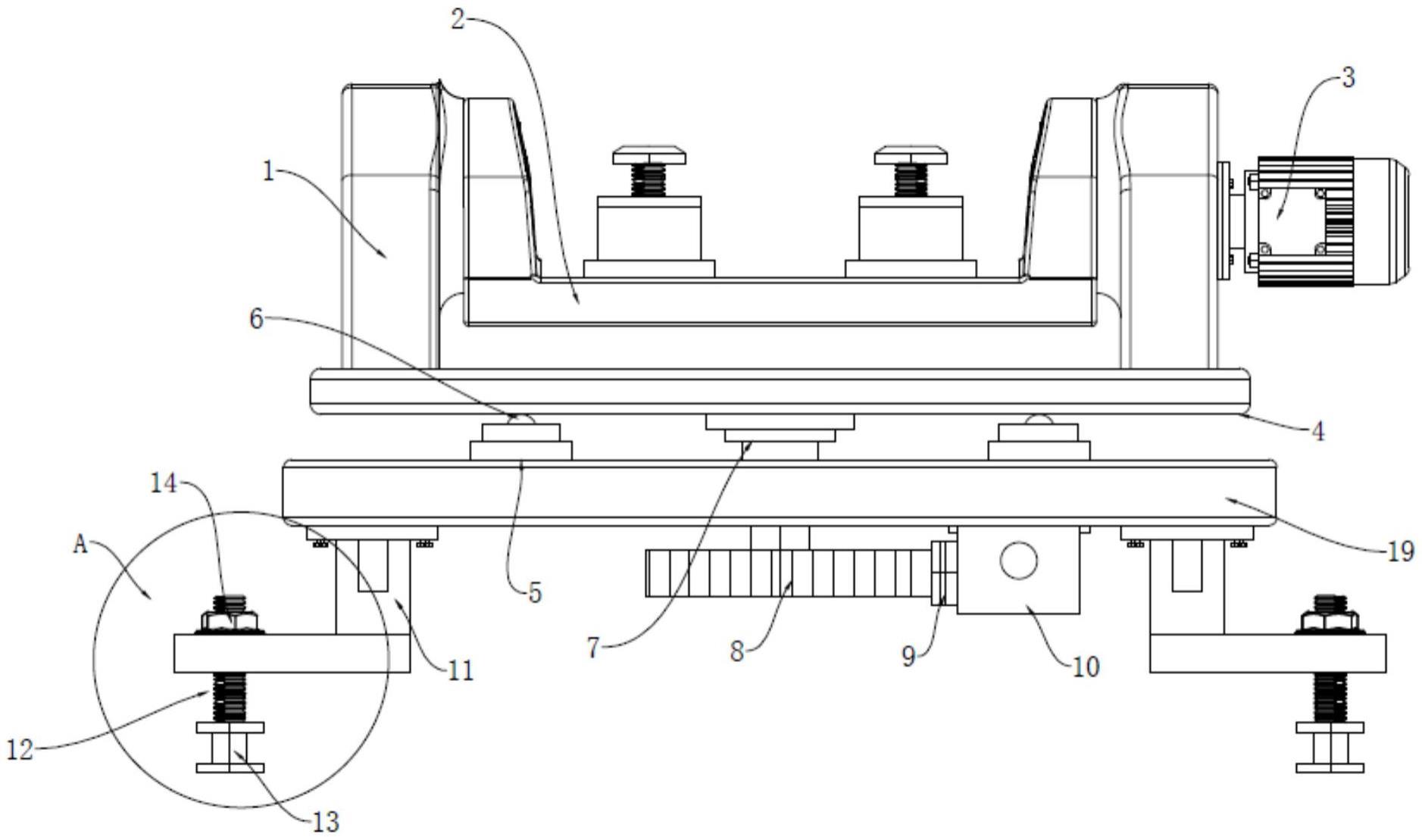 一种腹透透析机的盖板加工切割台的制作方法
