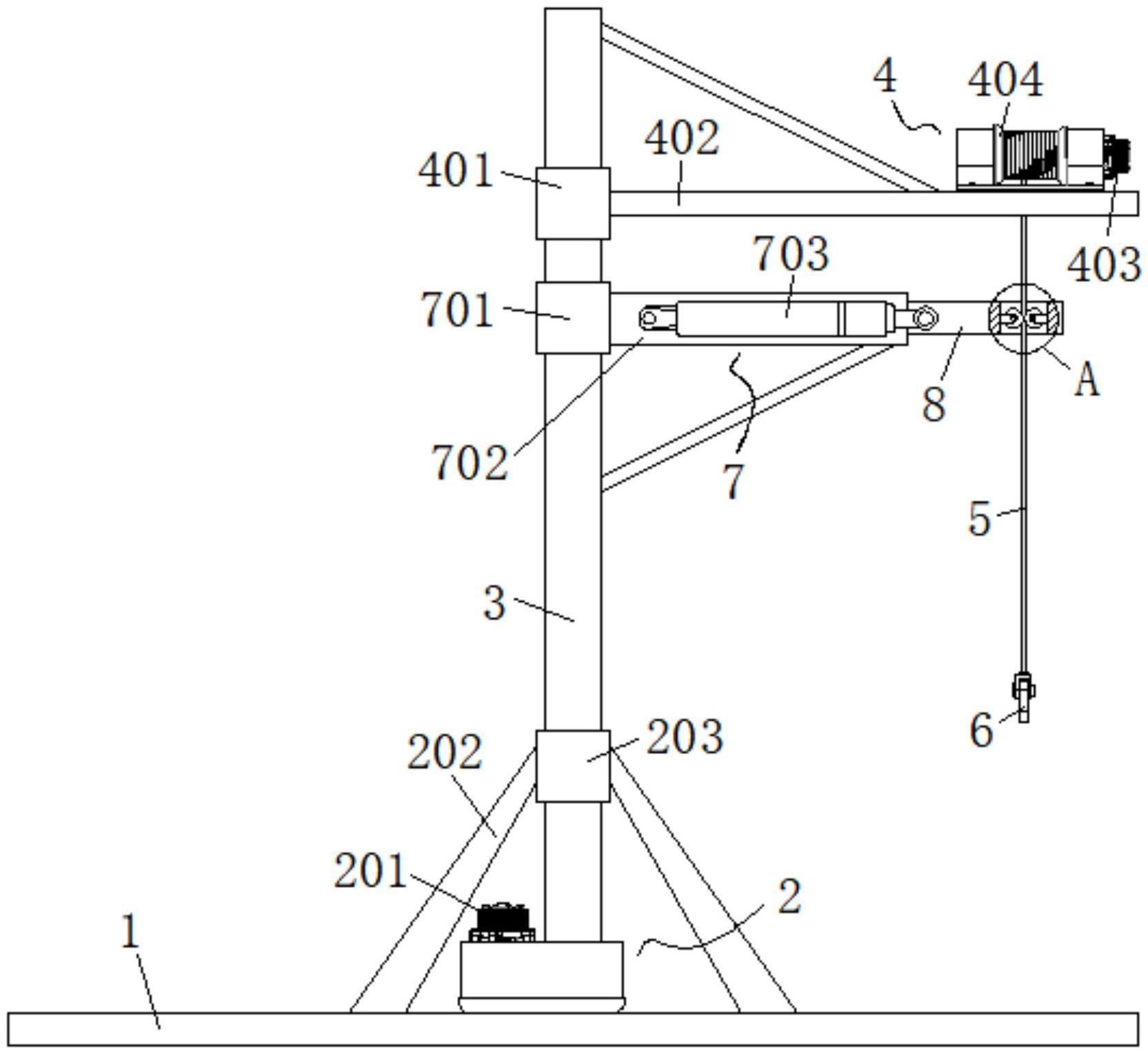 一种施工建材吊运设备的制作方法