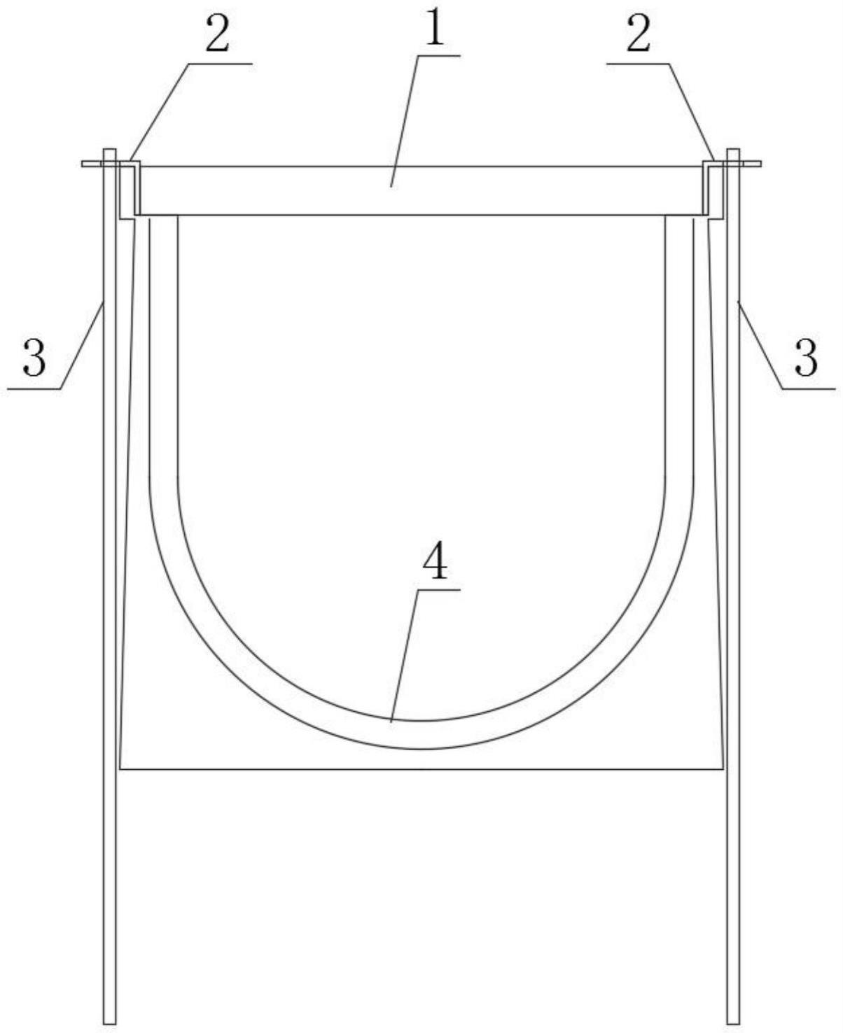 预制排水沟接口加固组件及PE排水沟组装结构的制作方法