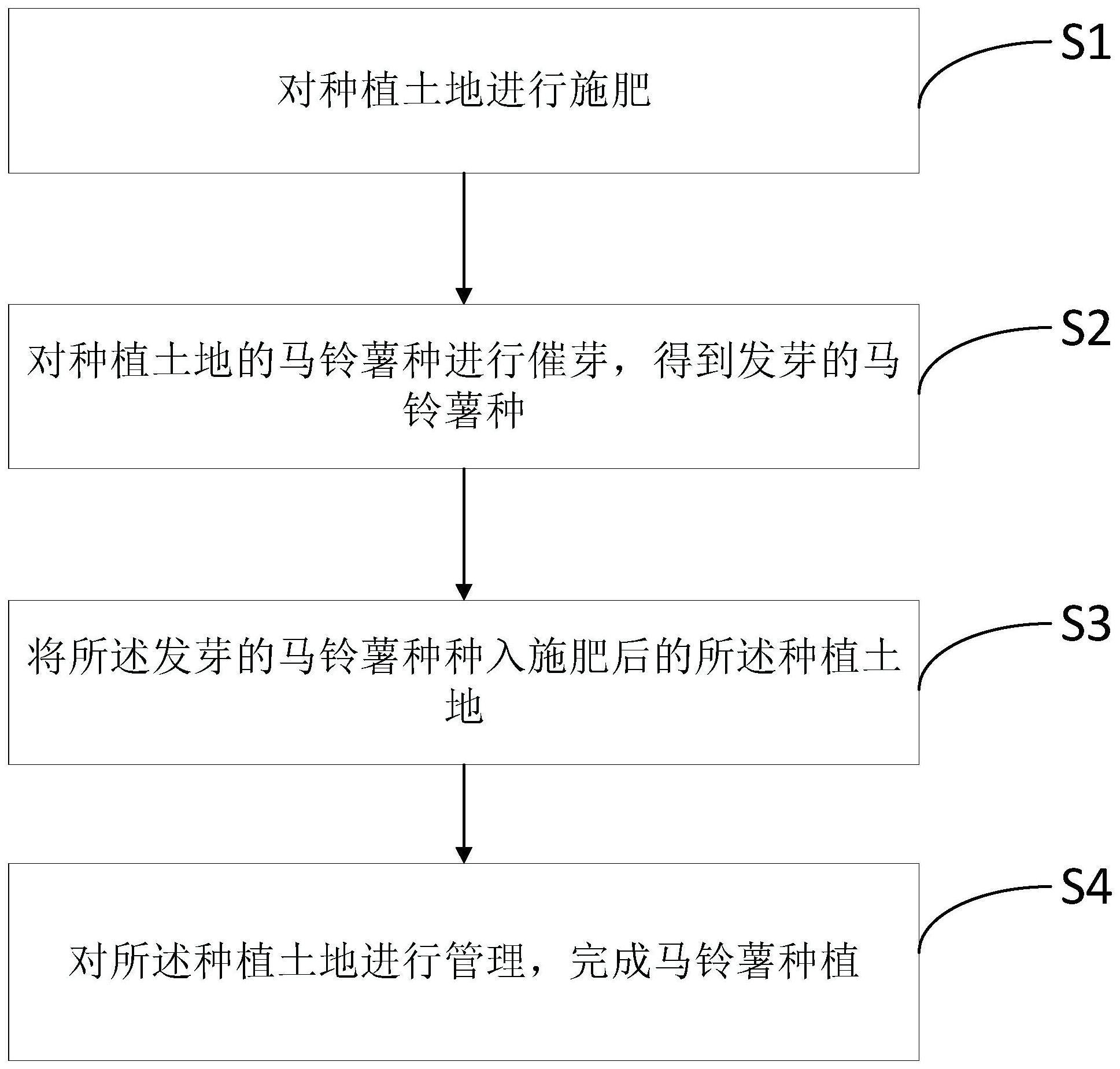 一种马铃薯高产栽培方法与流程