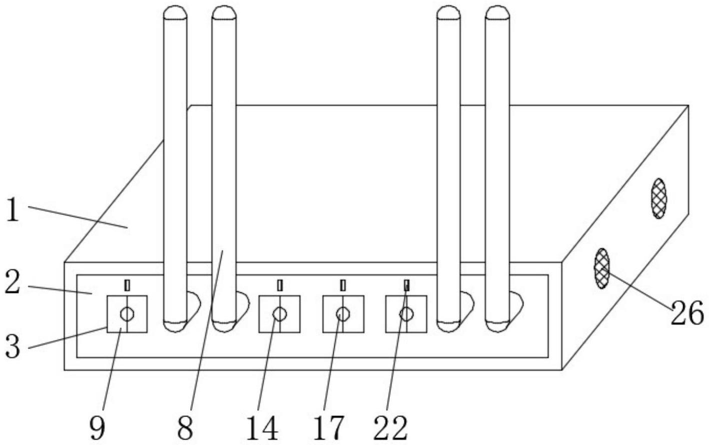 电力物联网5G路由器的制作方法