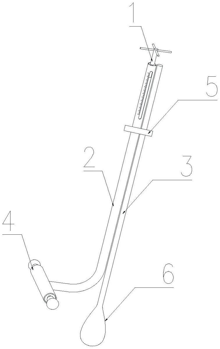 排水管道内径测量工具的制作方法