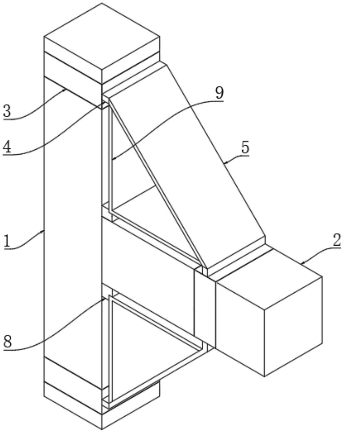 一种具有加固结构的混凝土柱梁的制作方法