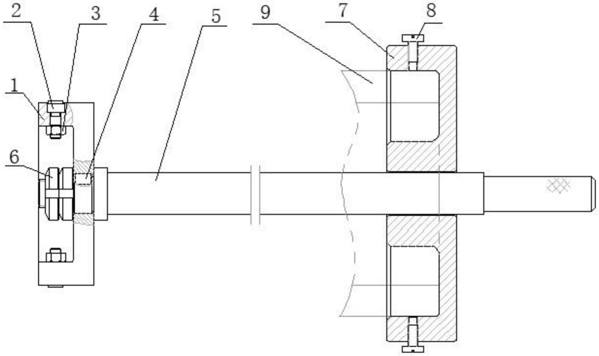 外圆与内孔不规则对称槽的同轴度测量装置的制作方法
