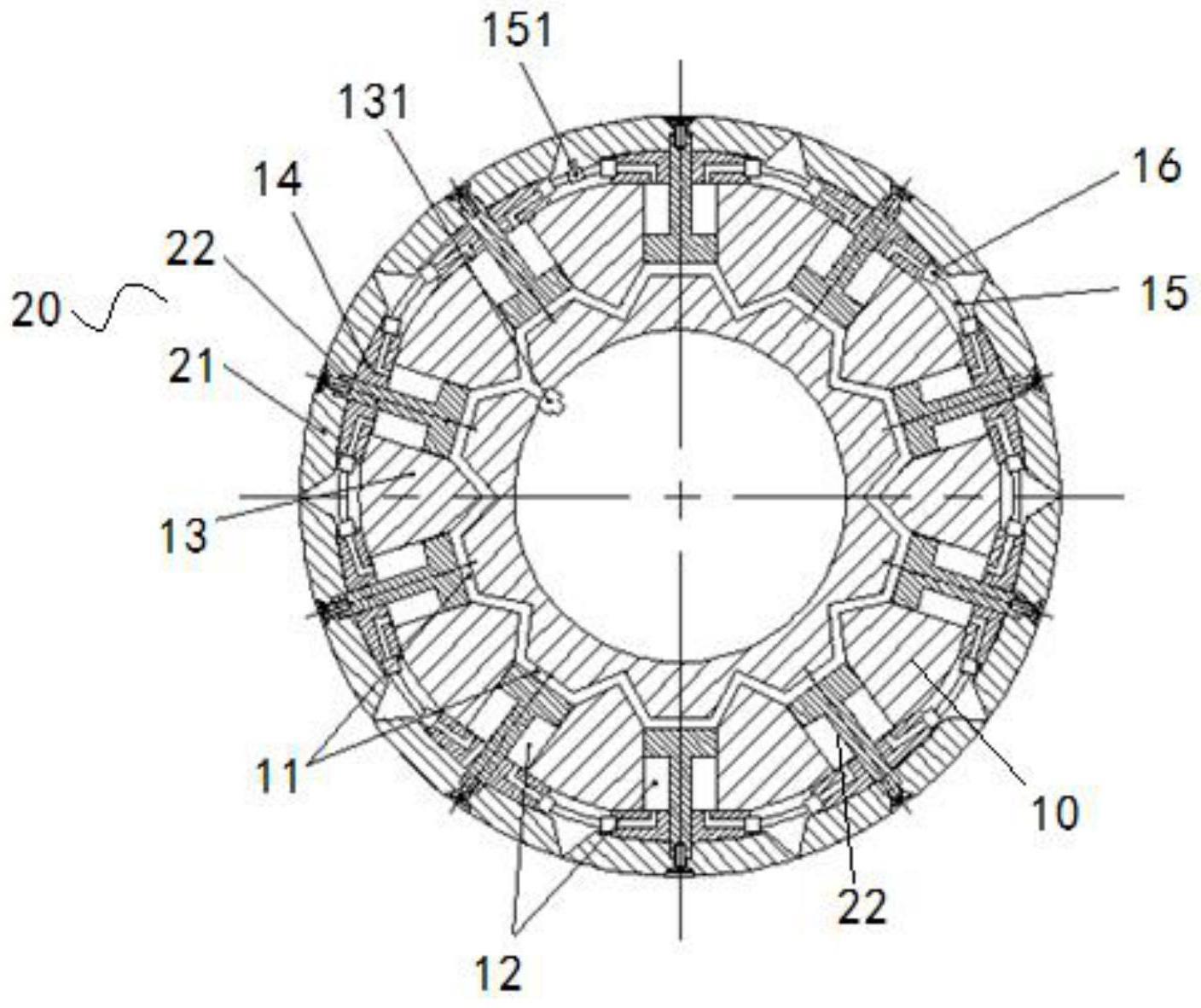 鼓瓦驱动装置及轮胎成型鼓的制作方法