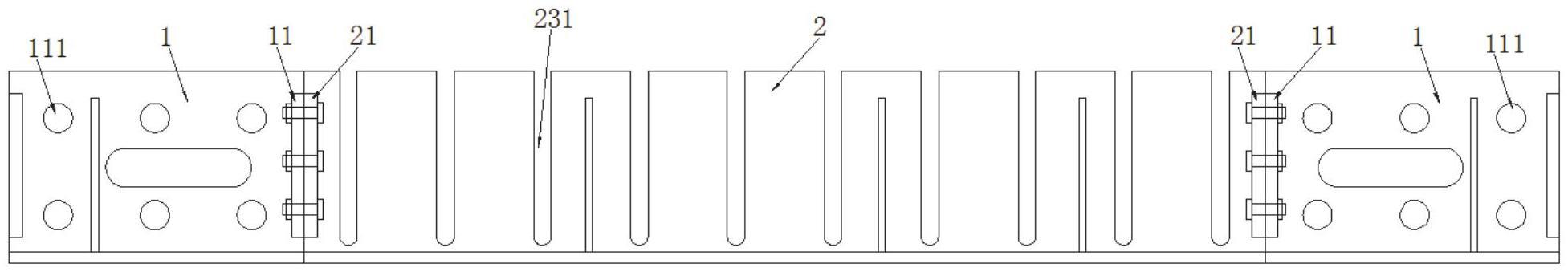 一种预制墙板可拆卸的模具的制作方法