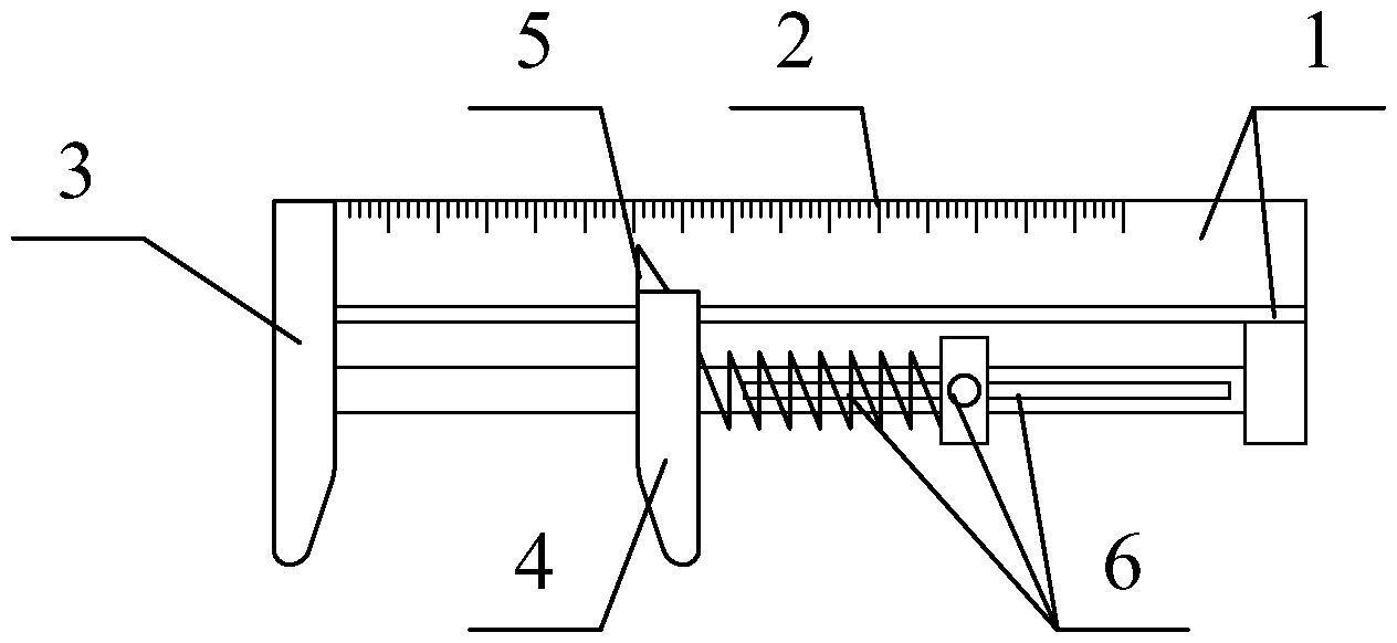 一种钢筋建材直径测量仪的制作方法