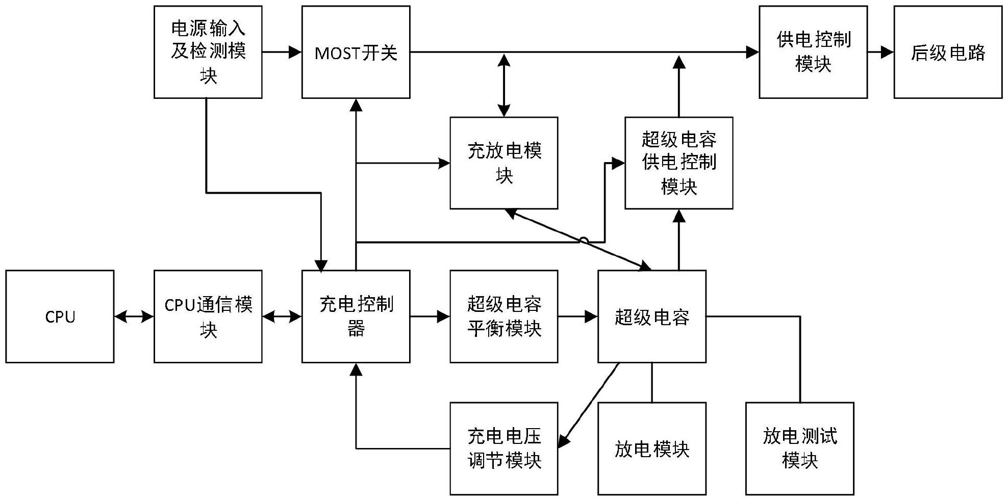 电容器充电放电电路图图片