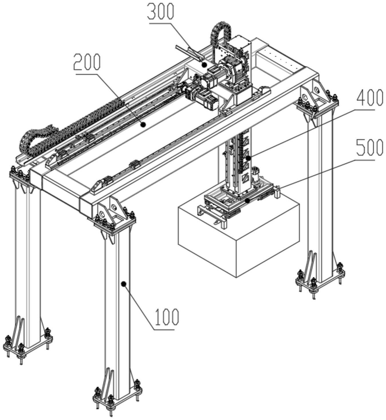 一种箱盖自动搬运桁架机械手的制作方法