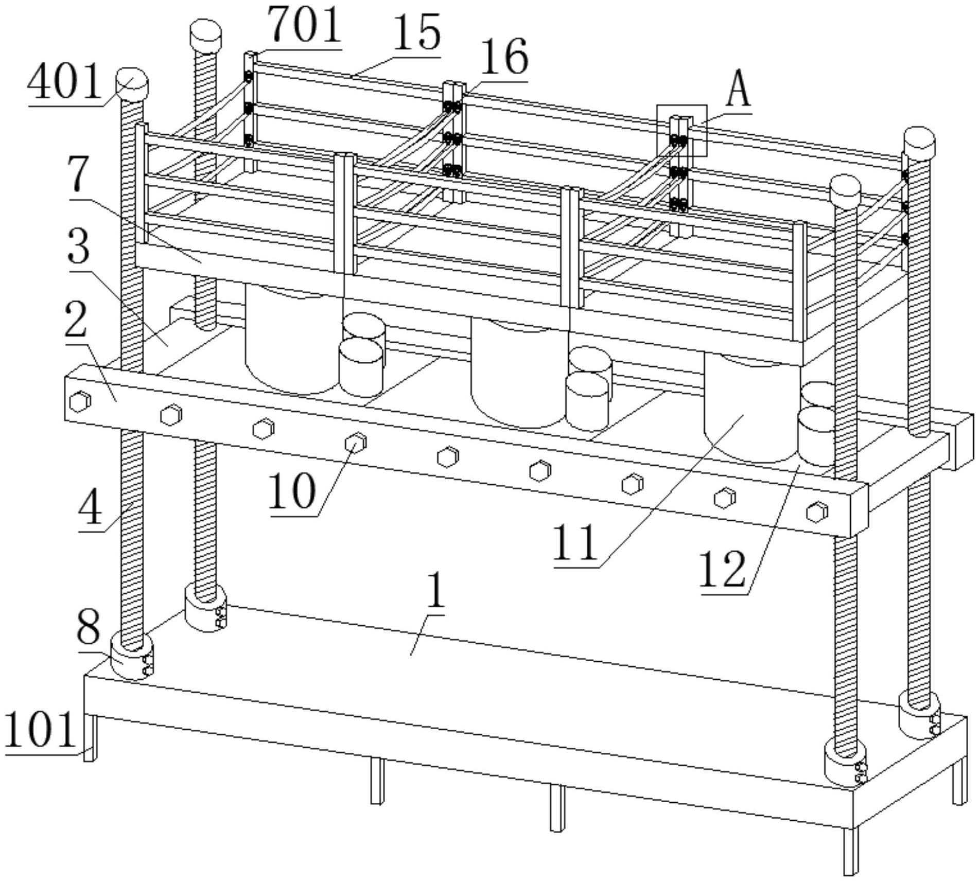 一种可适应多种高度建筑施工的作业平台的制作方法