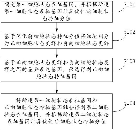 一种细胞状态特征分值的获取方法、装置和电子设备与流程