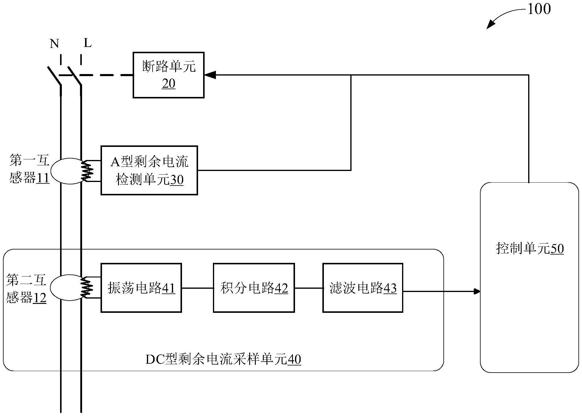 一种剩余电流保护电路的制作方法