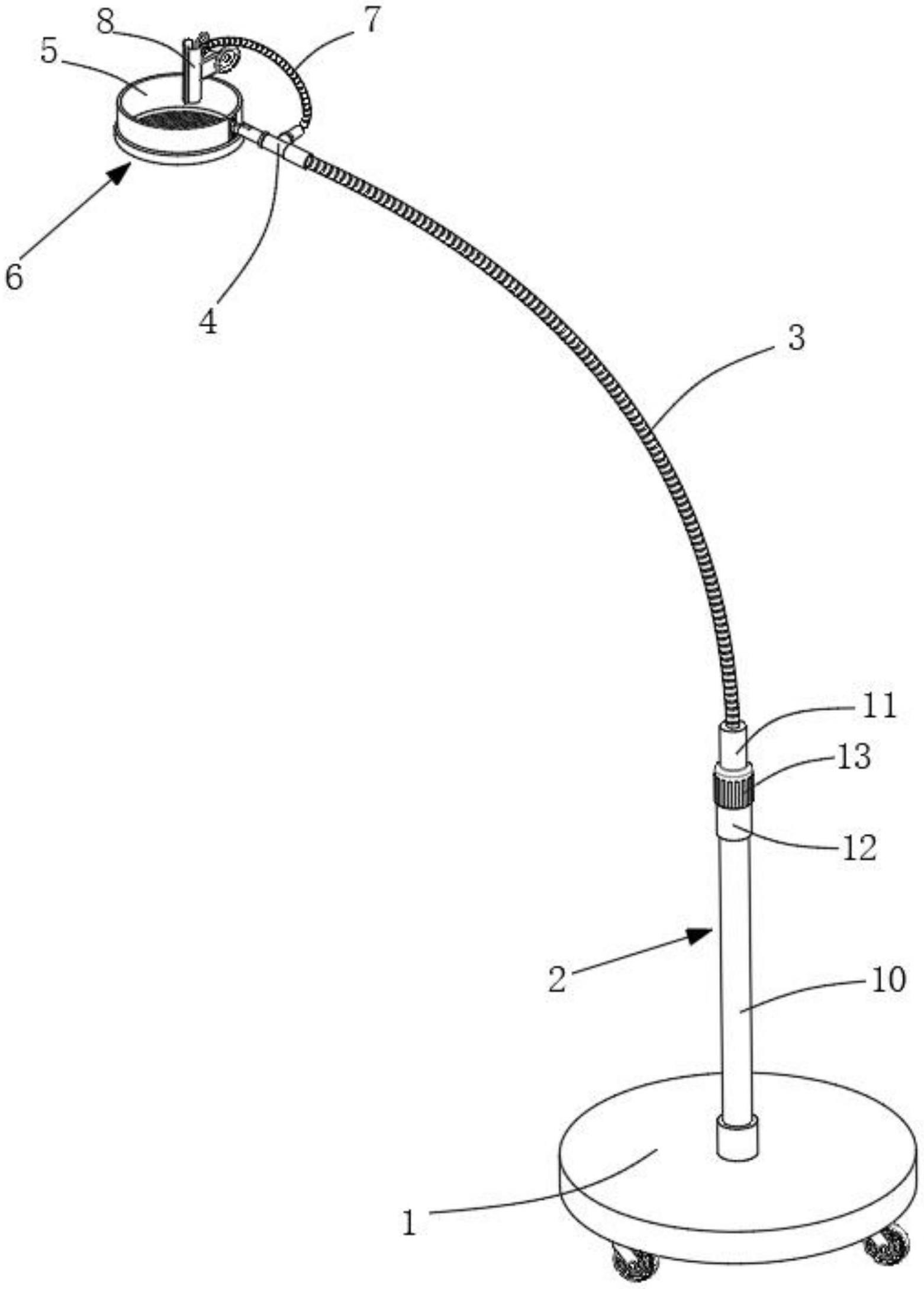 一种立体式艾灸固定架的制作方法