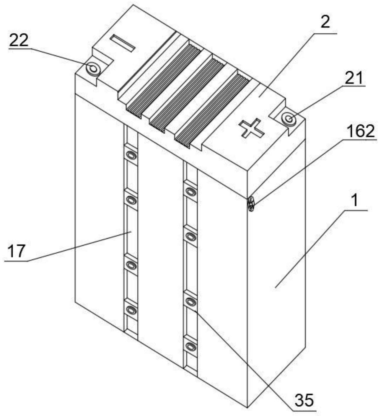 具有充电保护和散热结构的钠离子电池组的制作方法