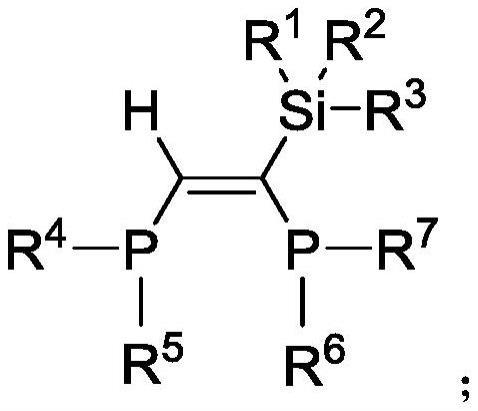 含硅的双膦烯烃化合物及其制备方法与应用与流程