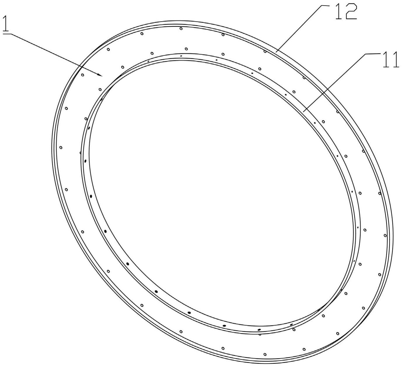 一种滚筒中空连接体的制作方法