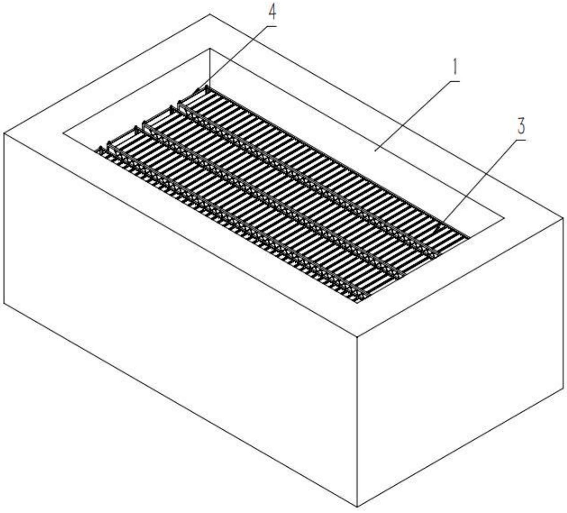 一种波纹斜板填料高效沉淀池的制作方法