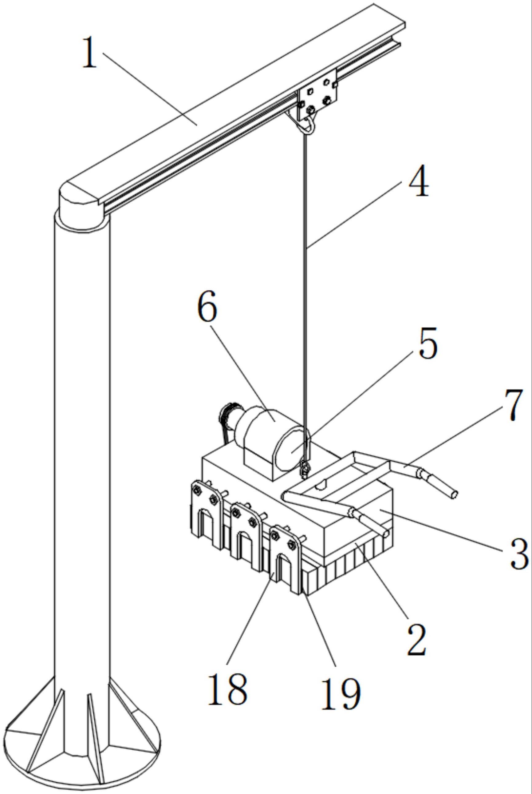 一种荷兰砖托底吊运装置的制作方法