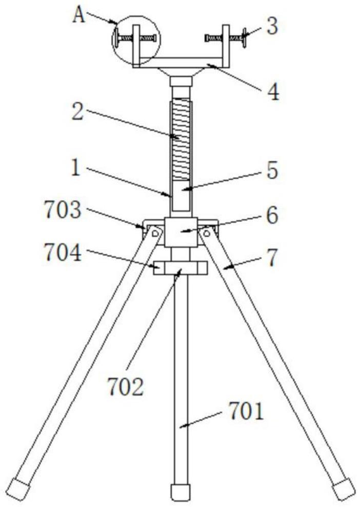 一种大地测量仪用固定装置的制作方法