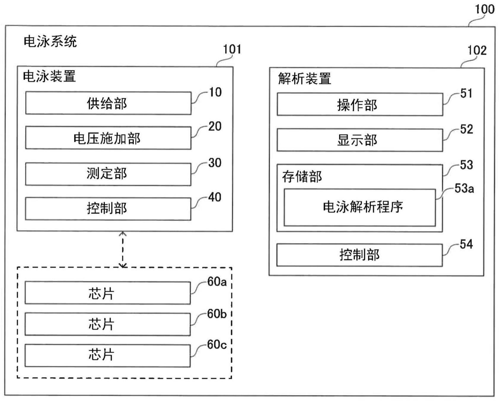 电泳系统、电泳装置以及电泳解析方法与流程