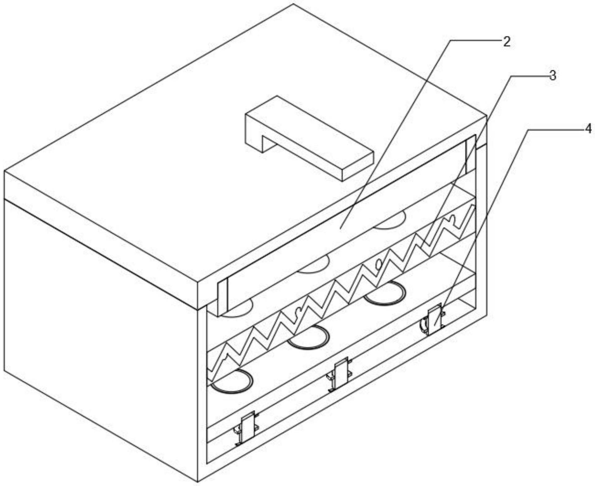 一种具有试管保护功能的检测试剂盒的制作方法