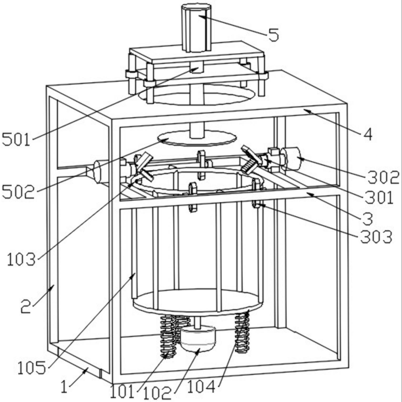 一种纳米氧化铝吨包袋振实器的制作方法