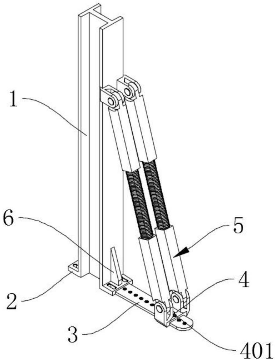 一种抗拉型建筑结构框架的制作方法