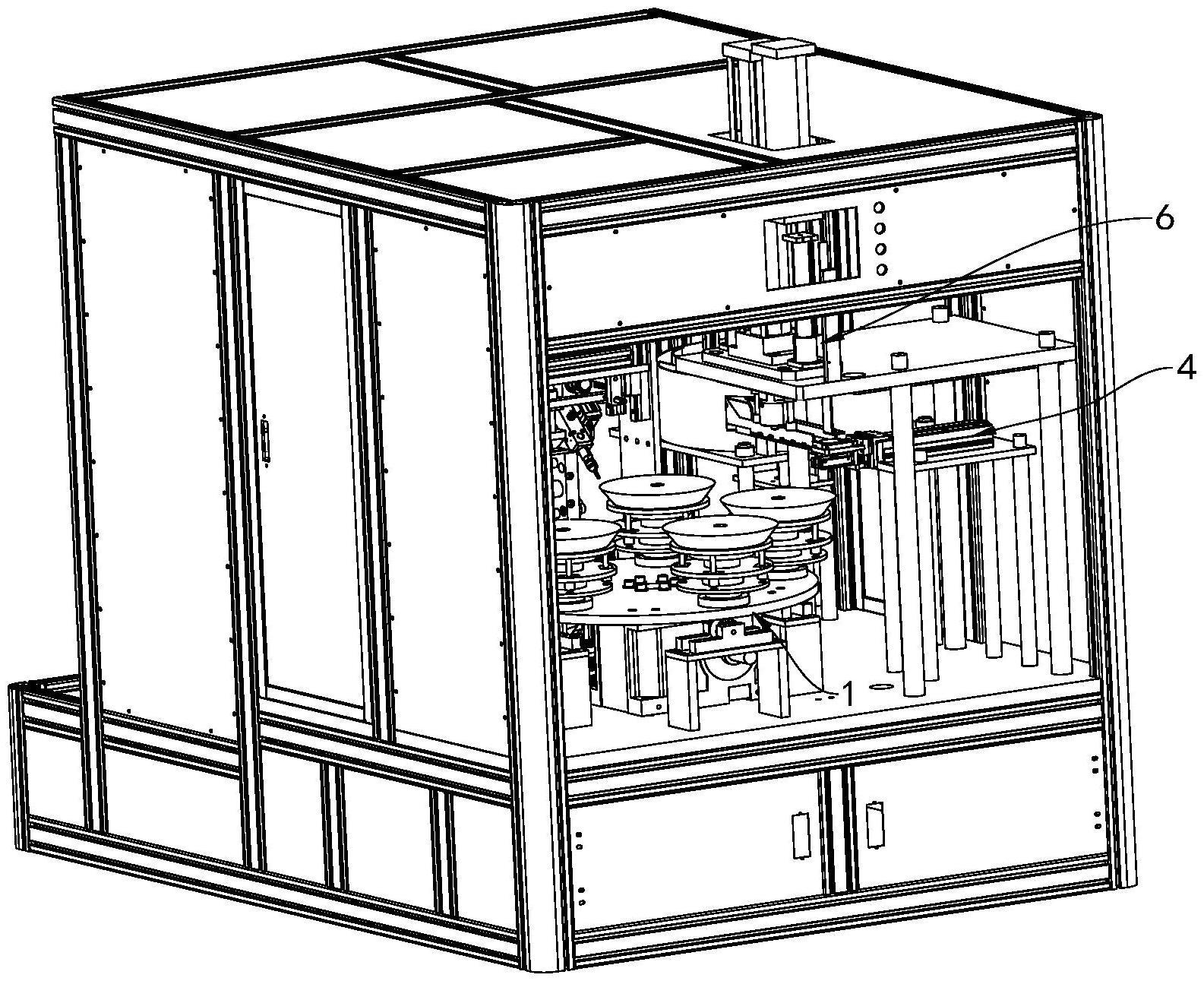 一种轴承油封涂胶一体机的制作方法