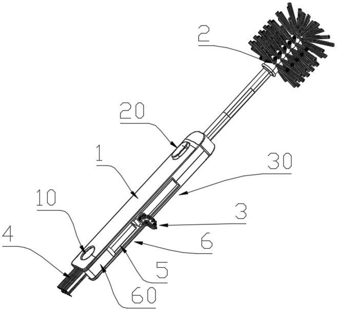 一种多功能容器清洁刷的制作方法