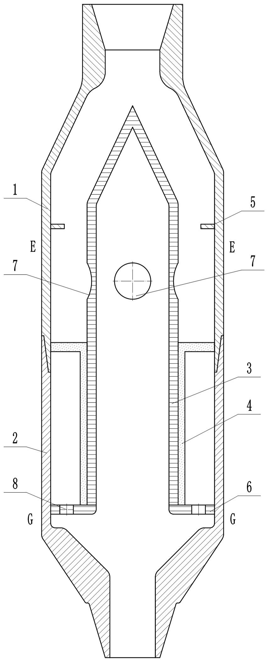 一种地热井用防喷自动滑动阀的制作方法