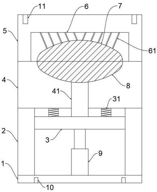 一种汽车头枕发泡用模具的制作方法