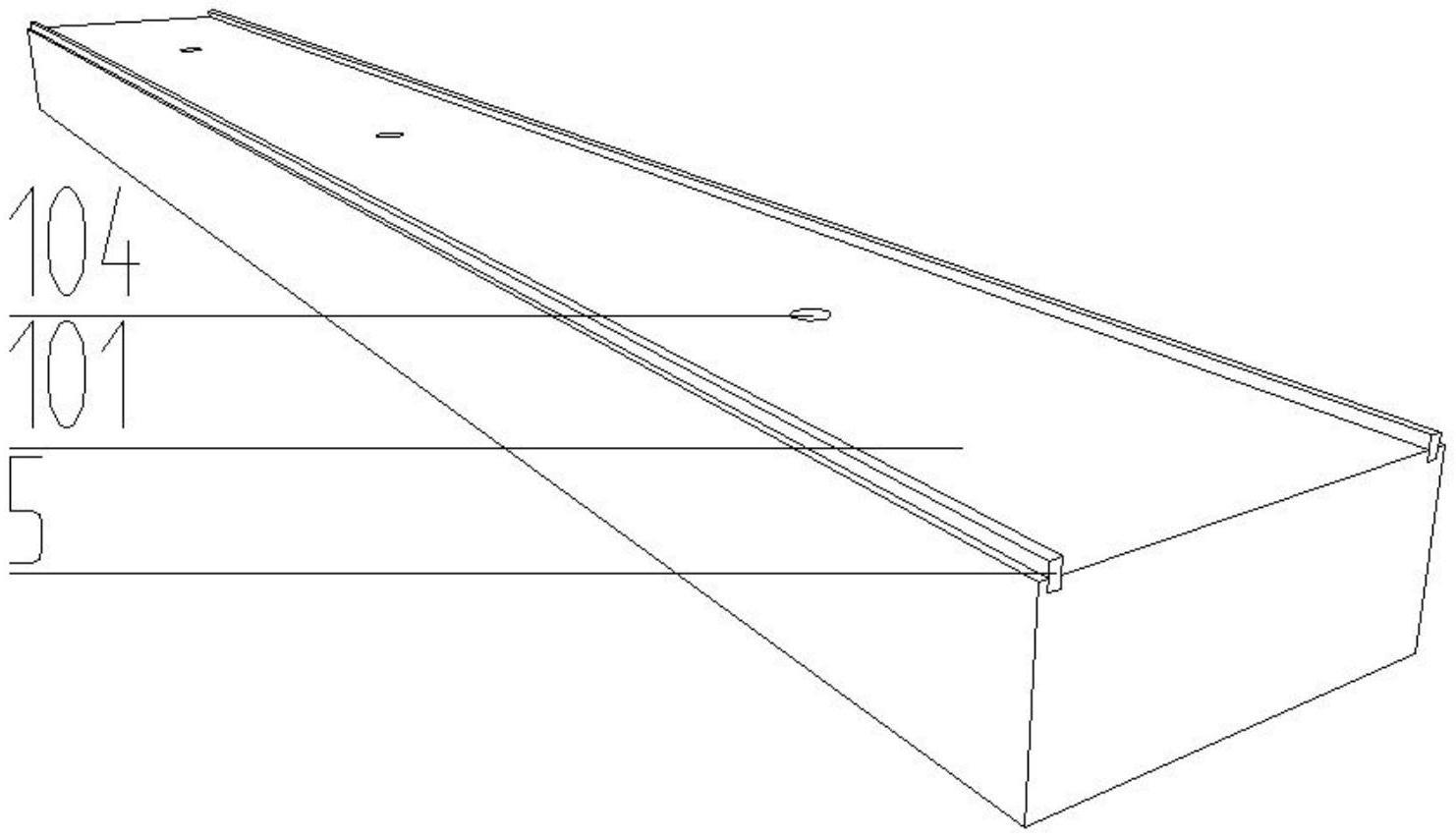 一种装配式墙体用模板、装配式模板结构及系统的制作方法