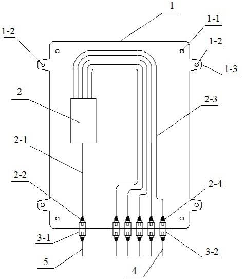 预连接型光缆分纤箱的制作方法