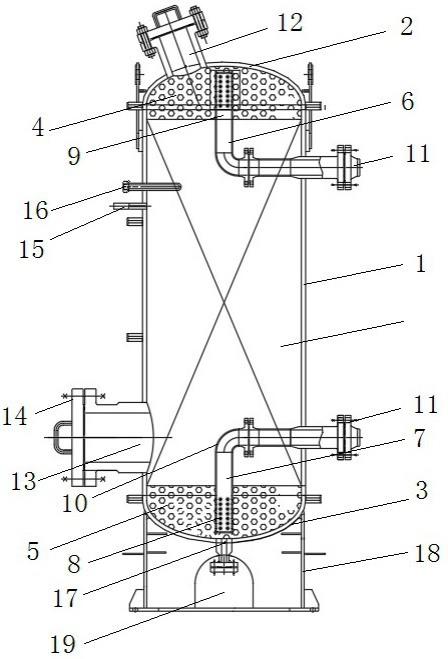 一种分子筛干燥塔的制作方法