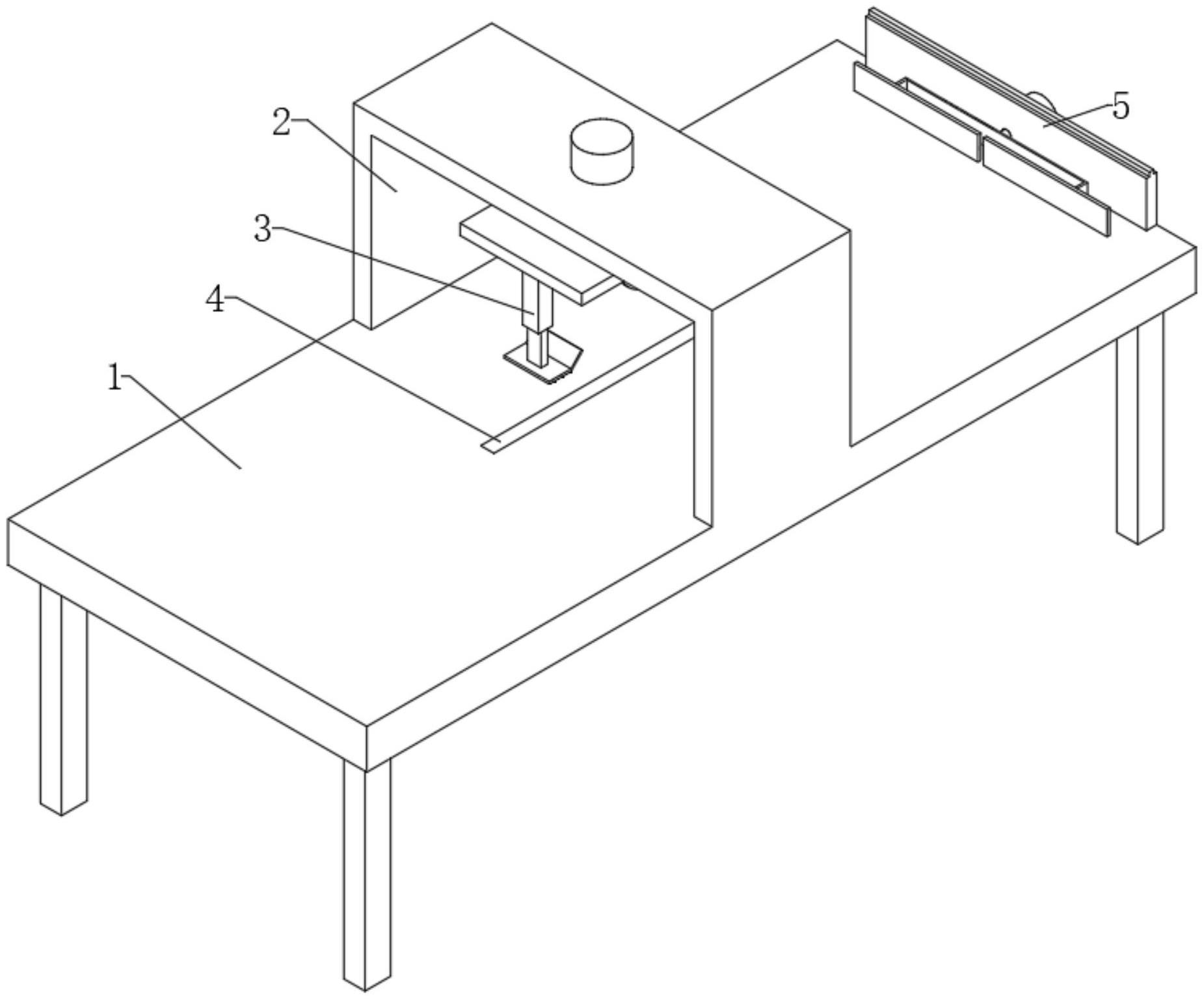 一种配重块箱体加工钢板切割设备的制作方法