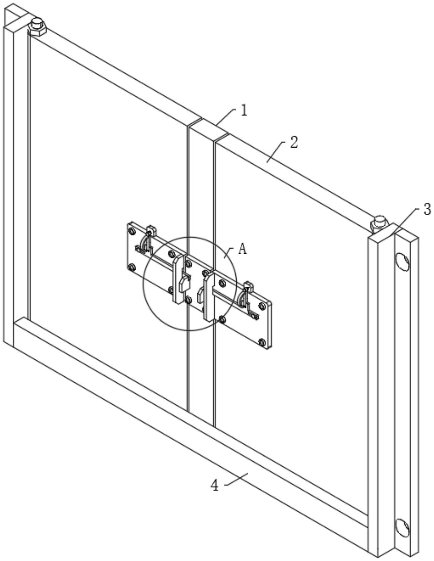 施工电梯层门连锁装置的制作方法