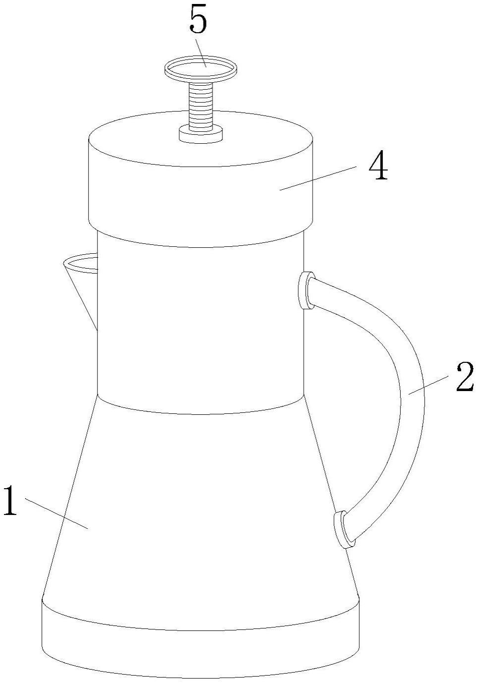 一种具有过滤装置的咖啡壶的制作方法