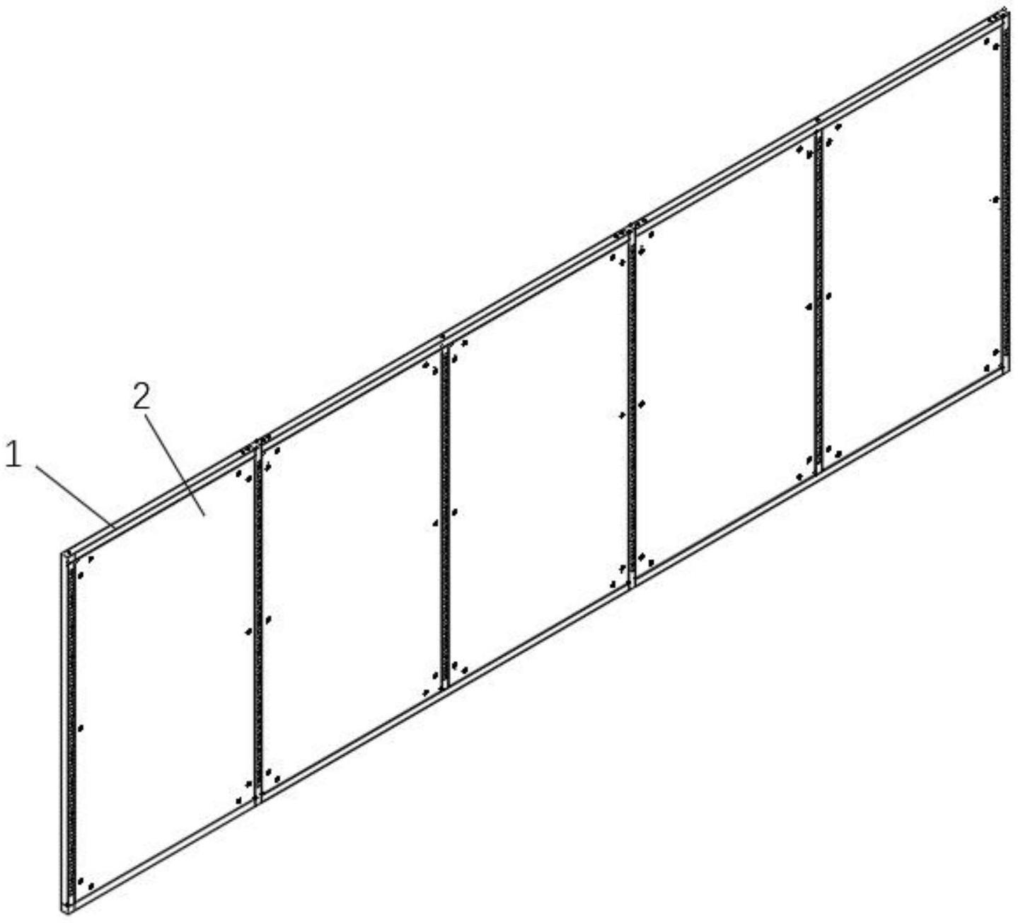 隔热降噪建筑幕墙的制作方法