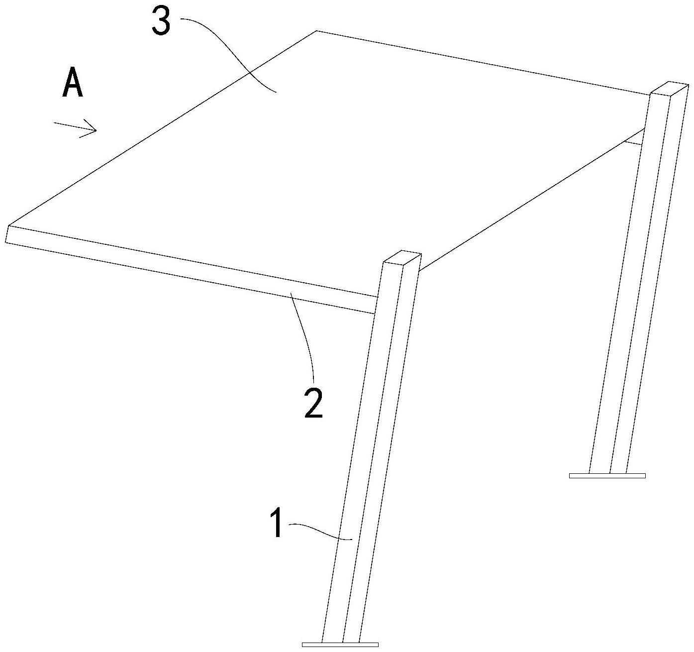 一种膜结构遮阳棚的制作方法