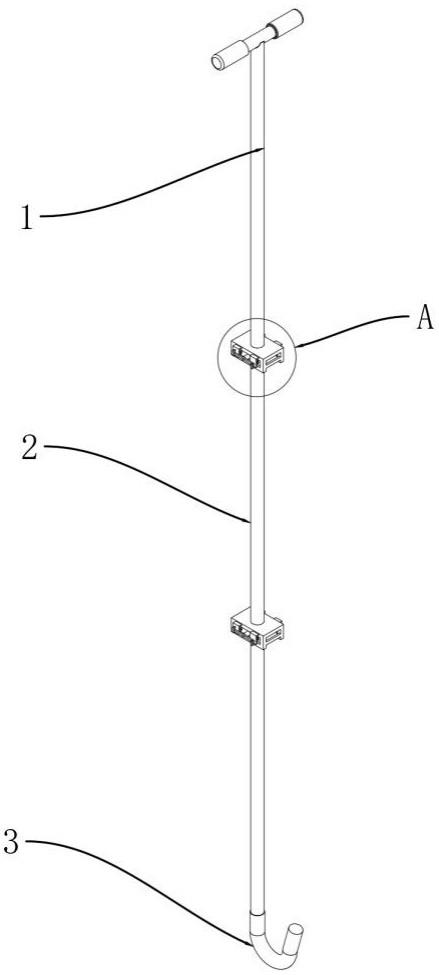 分段式清管器取出勾的制作方法