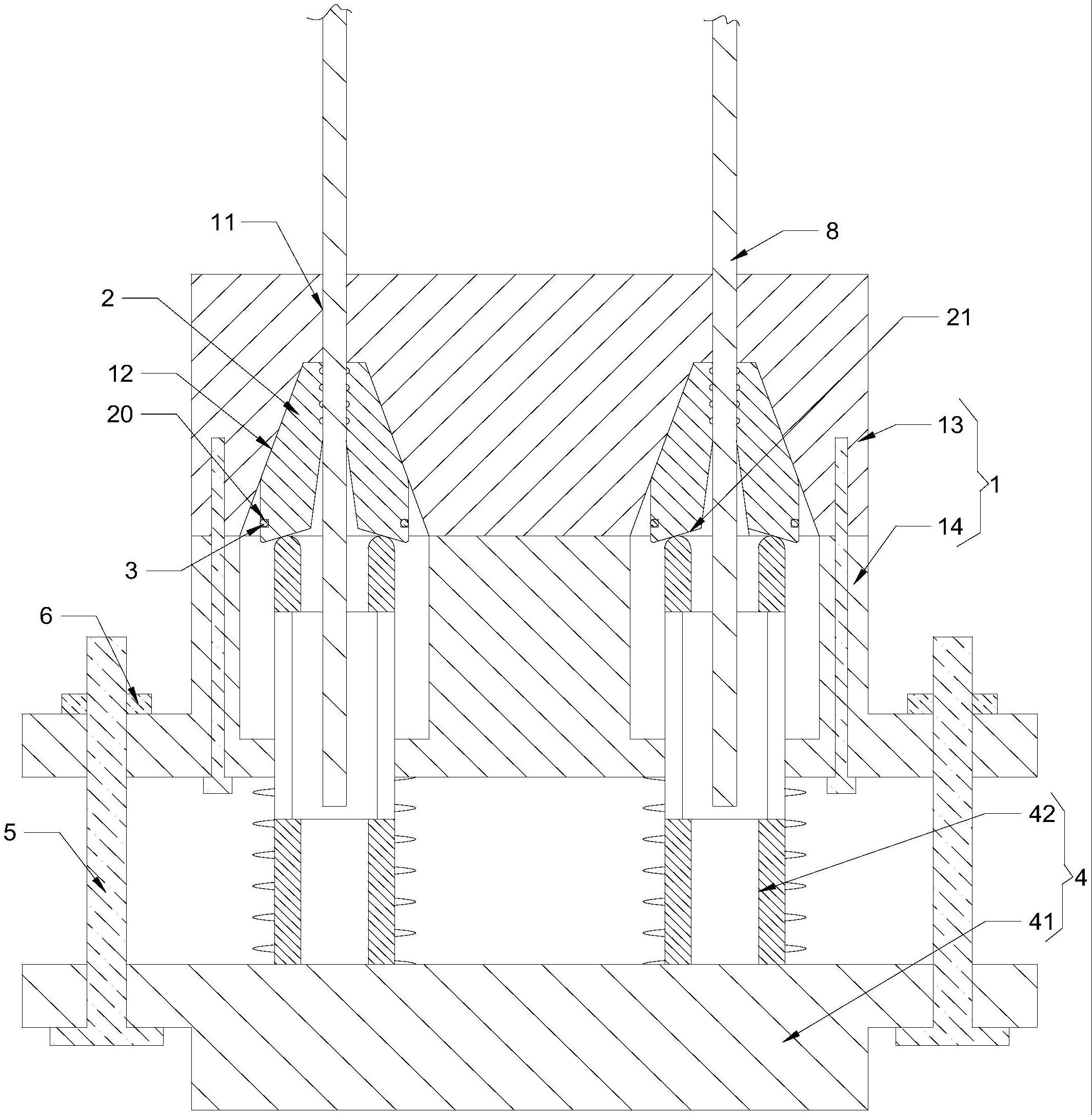 环形预应力混凝土电杆工装的制作方法