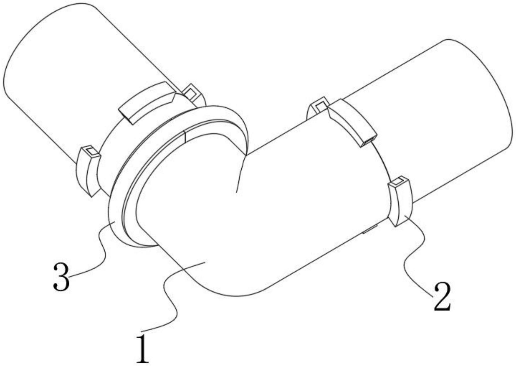 一种电工套管连接弯头的制作方法